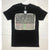 T-Shirt - Reflecting San Diego (Black & White)-Clothing-Viz Art Ink