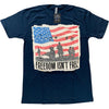 T-Shirt - American Heroes (Navy, Black, Red & White)