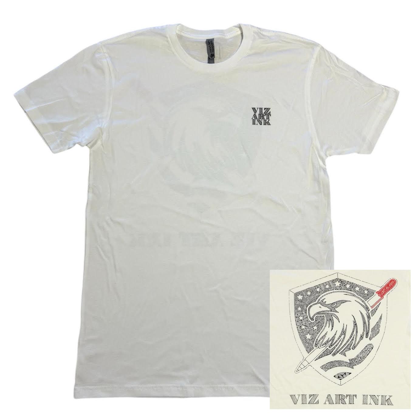 T-Shirt - Viz Art Ink Eagle Shield