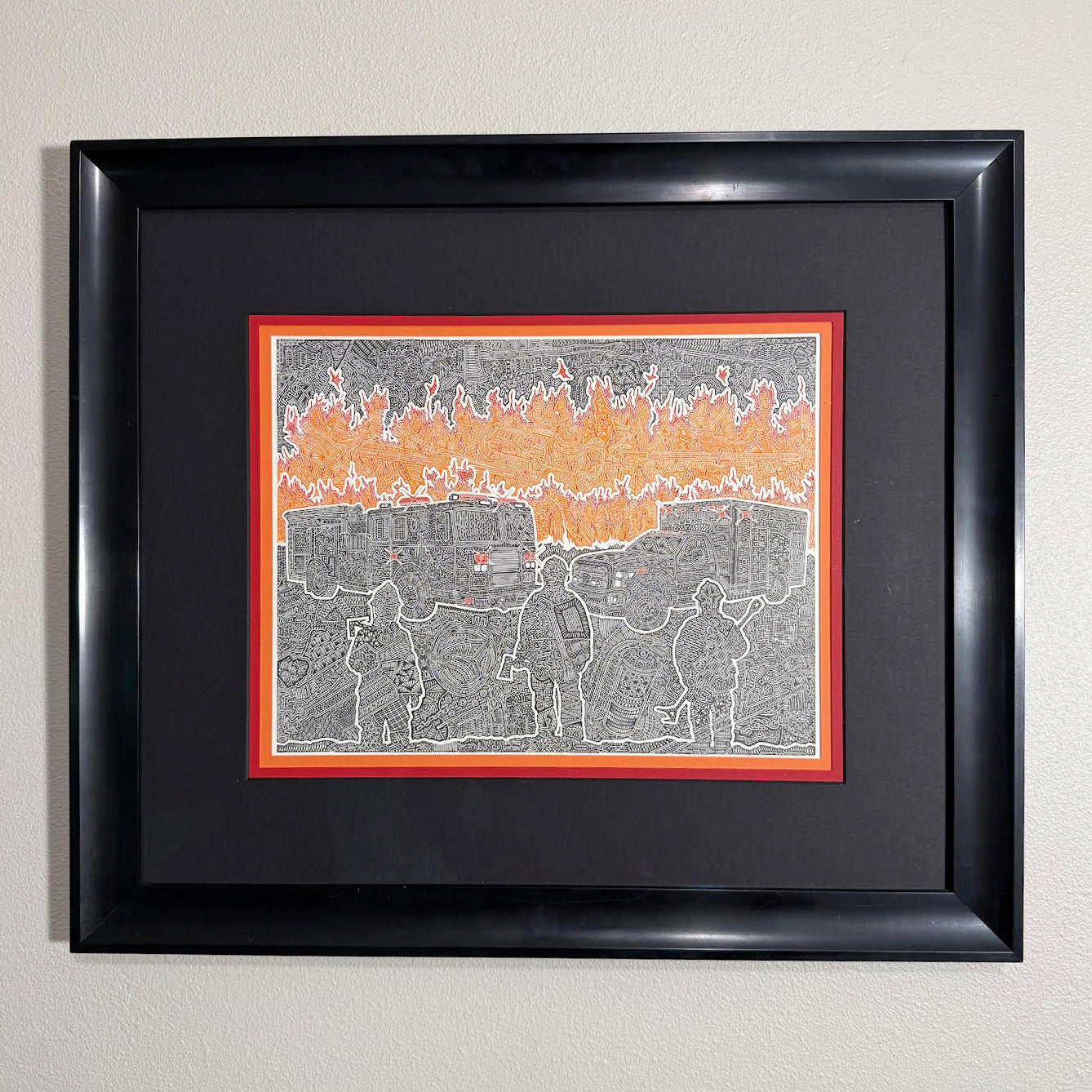 "A Blazing" Original