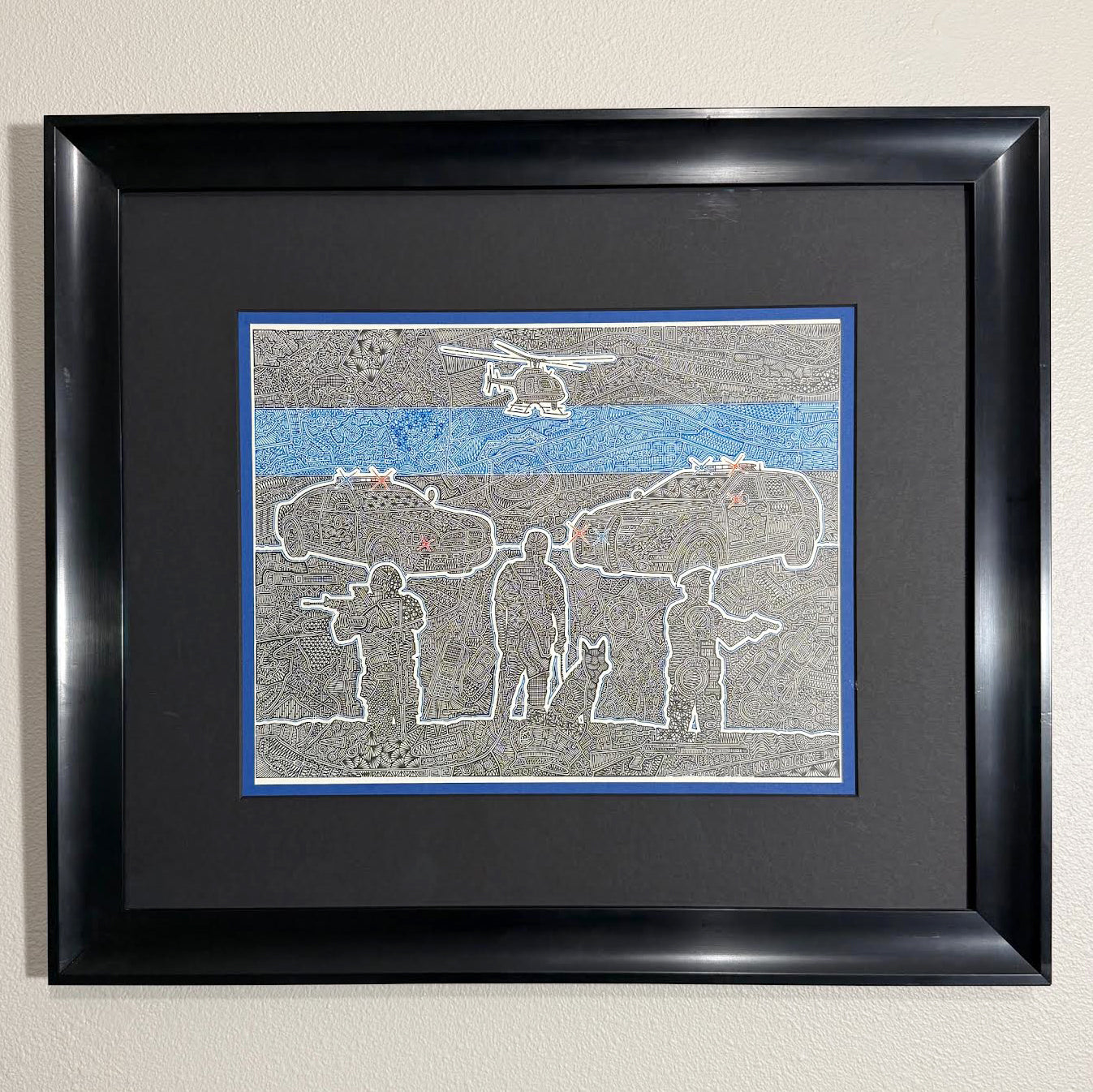 "Thin Blue Line" Original