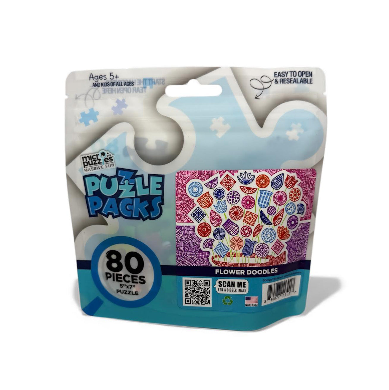 Puzzle Packs - Angela's Bouquet (Flower Doodles)