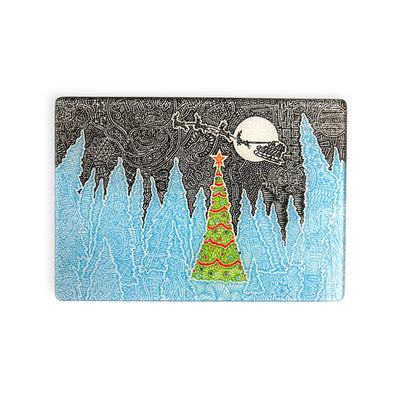 Cutting Board - White Christmas