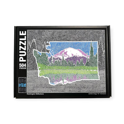 Puzzle (504 Pieces) - Washington Reflections