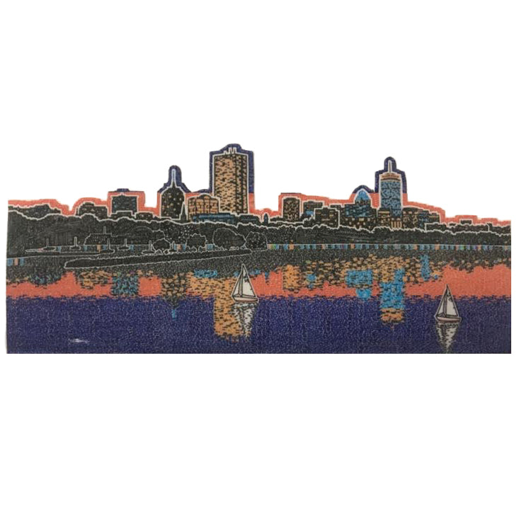 Vinyl Sticker - Back Bay in Boston