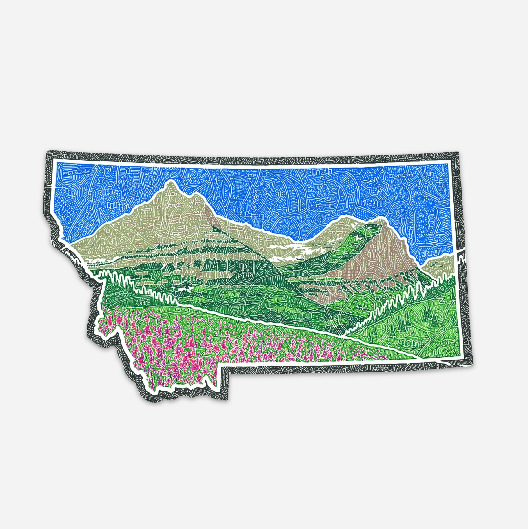 Vinyl Sticker - Montana Moments