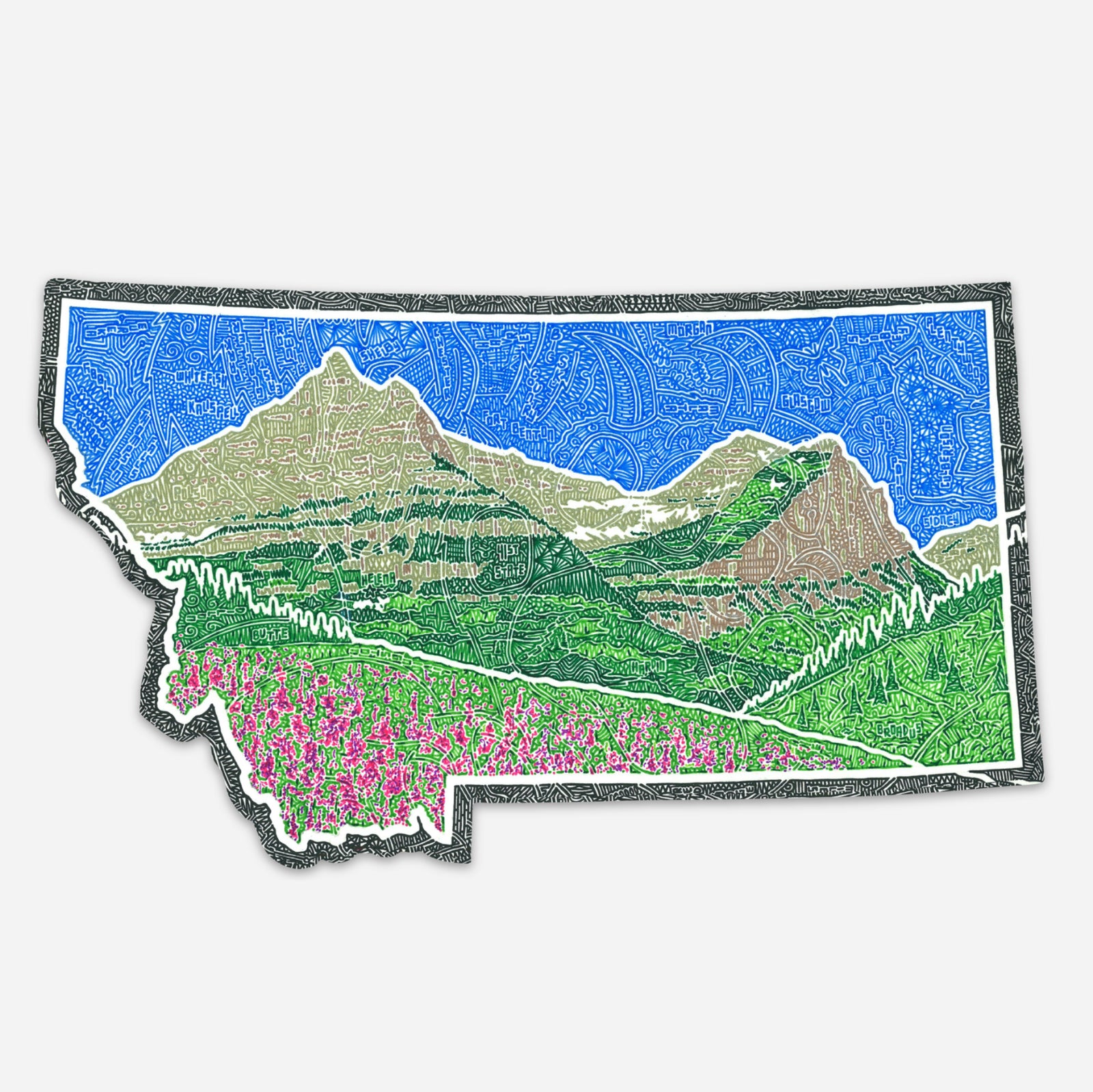Vinyl Sticker - Montana Moments