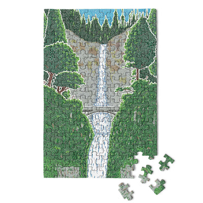 Micro Puzzle - Multnomah Falls