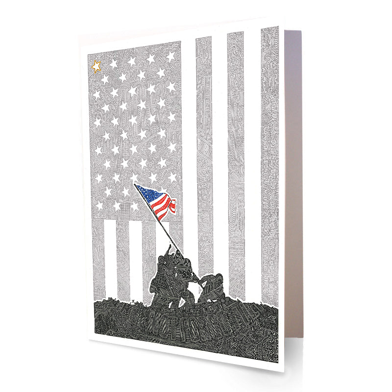 Raising the Flag - Viz Art Ink