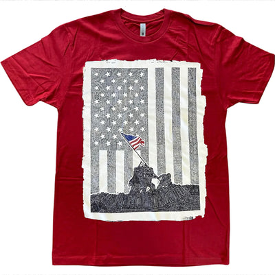 T-Shirt - Raising the Flag