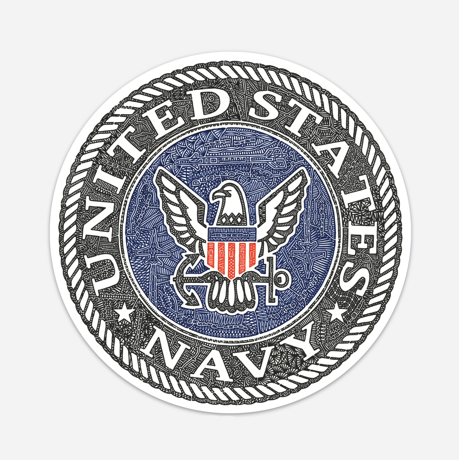 Vinyl Sticker - U.S. Navy