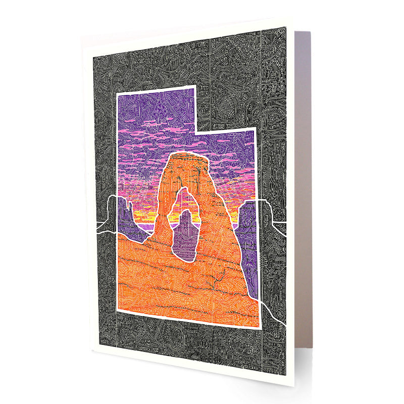 Greeting Card - Unique Utah
