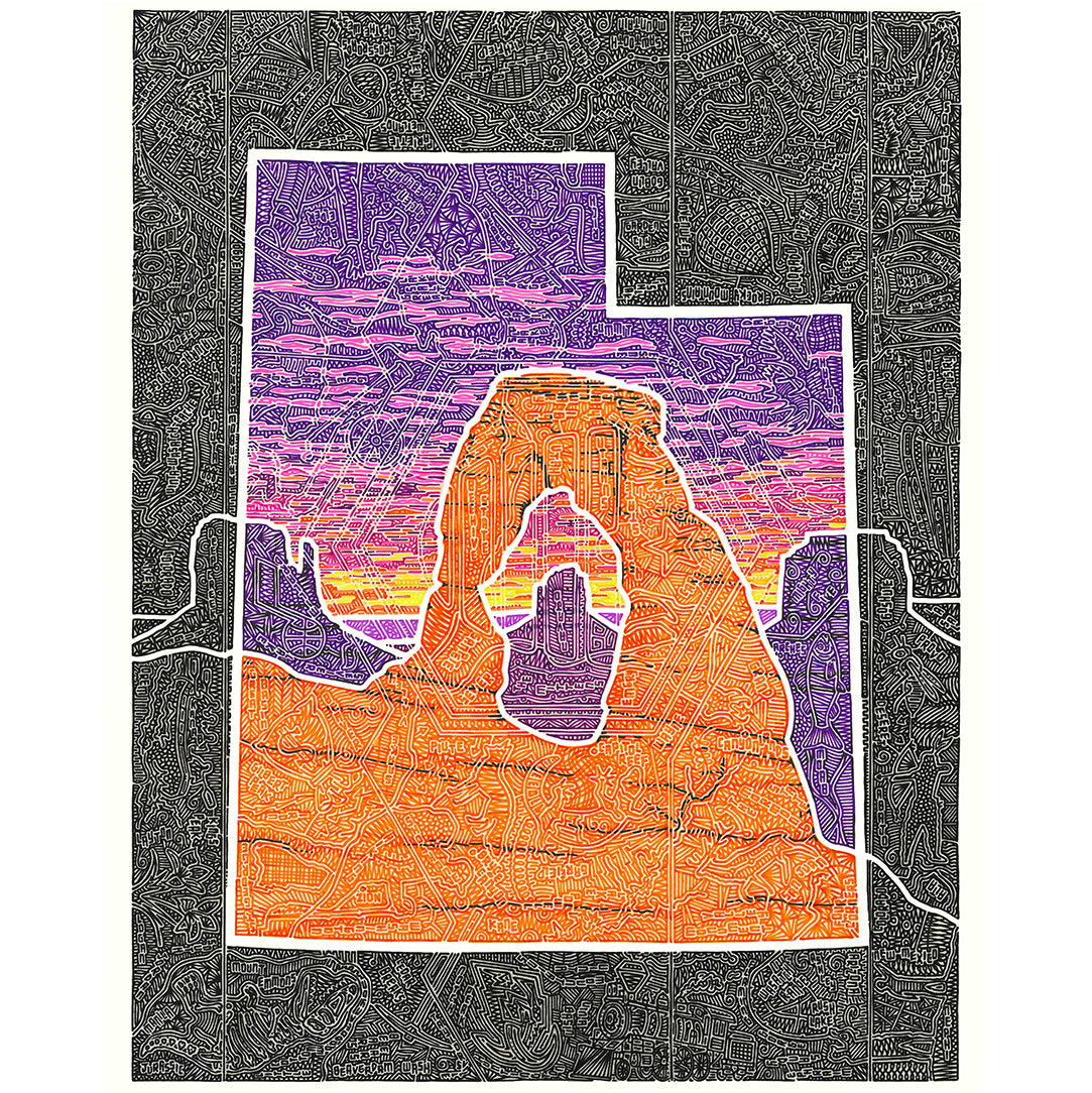Art Print - Unique Utah