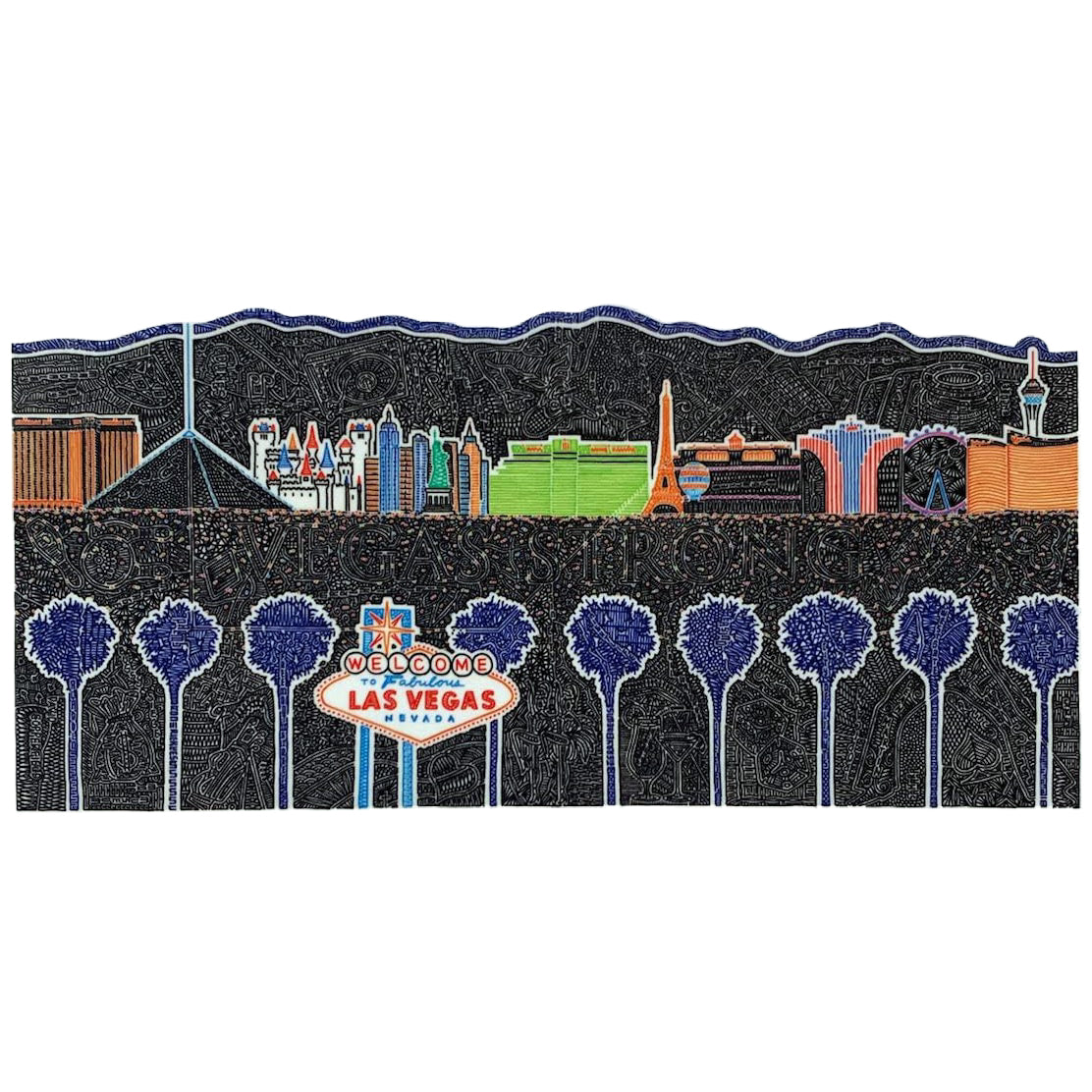 Vinyl Sticker - Vegas