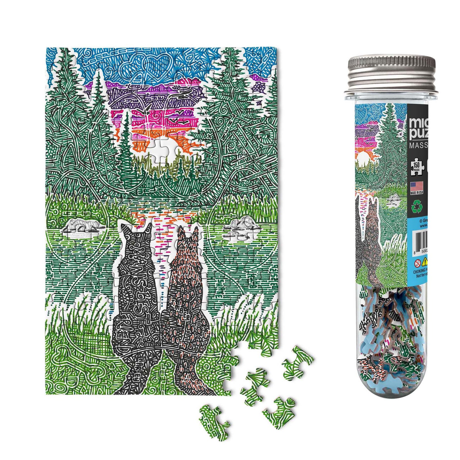 Micro Puzzle - Dog Days