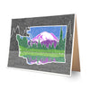 Greeting Card - Washington Reflections