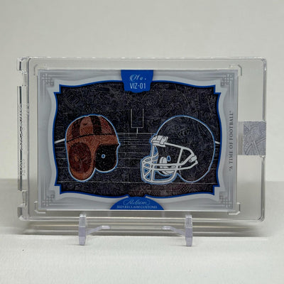 #29/99 Original Relic Artist "A Time of Football" Card