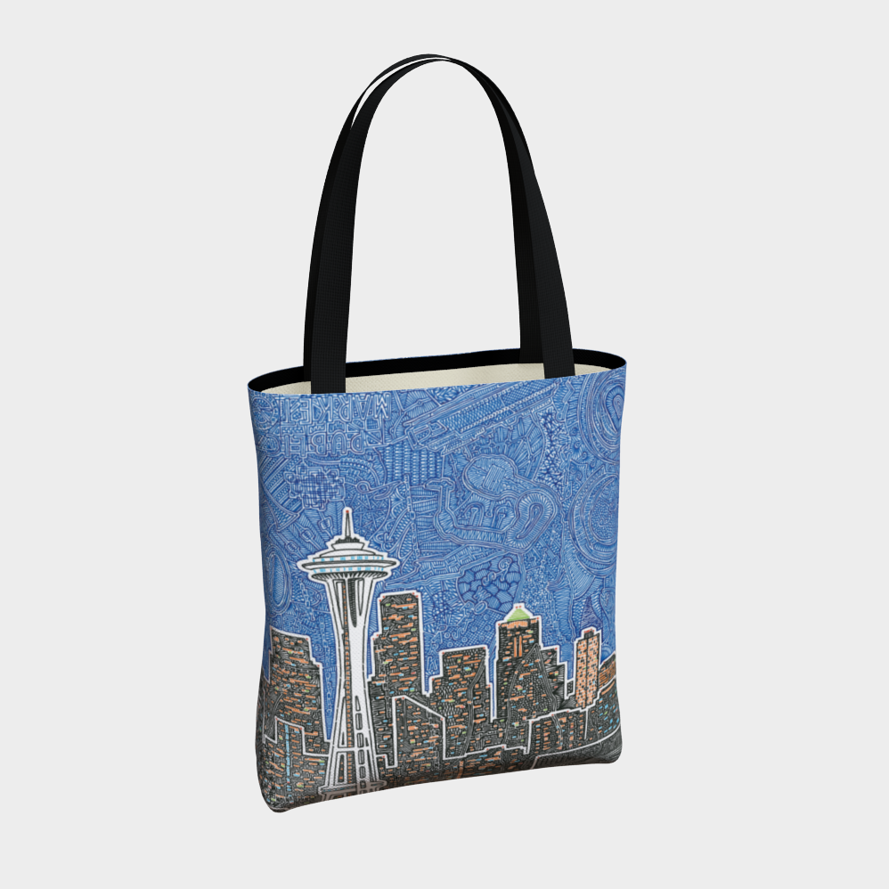 Tote Bag - Seattle's Night
