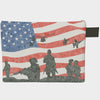 Large Zipper Bag - American Heroes