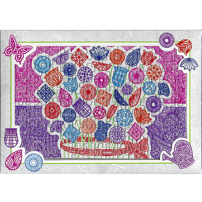 Greeting Card Puzzle - Angela's Bouquet