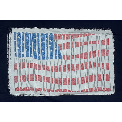 T-Shirt - American's Pastime (Black, Navy & White)