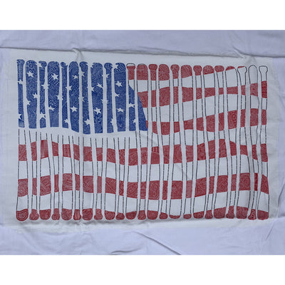 T-Shirt - American's Pastime (Black, Navy & White)