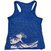 Woman's Racerback - Off California (Blue)