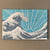 Metal Print - Off California (Blue)