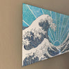 Metal Print - Off California (Blue)