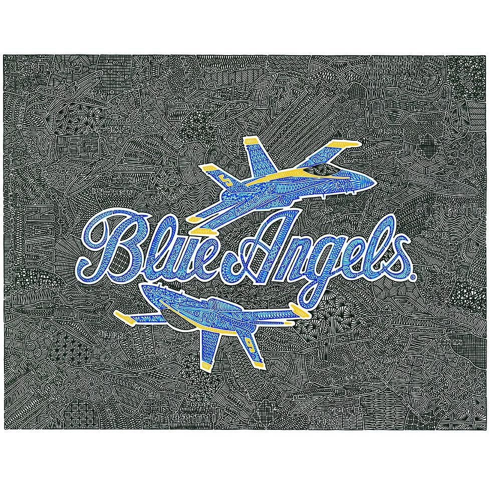 Art Print - Blue Angels-Art Print-Viz Art Ink