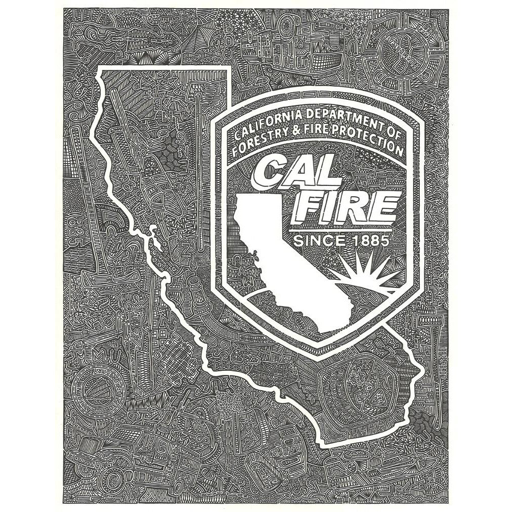 CAL FIRE-Gallery-Viz Art Ink