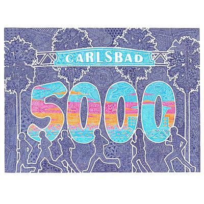 "Carlsbad 5000" Original-Original-Viz Art Ink