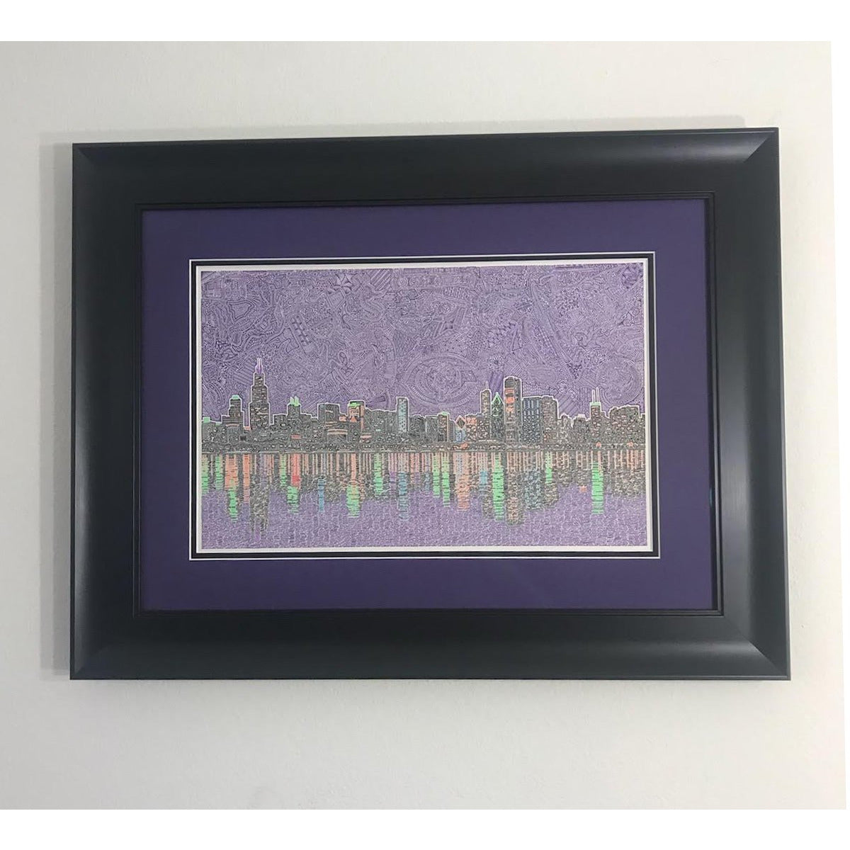 "Chicagoland" Original-Original -Viz Art Ink