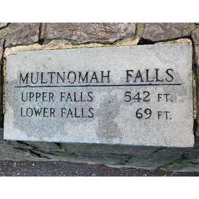 Greeting Card - Multnomah Falls