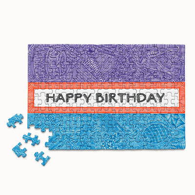 Greeting Card Puzzle - Happy Birthday