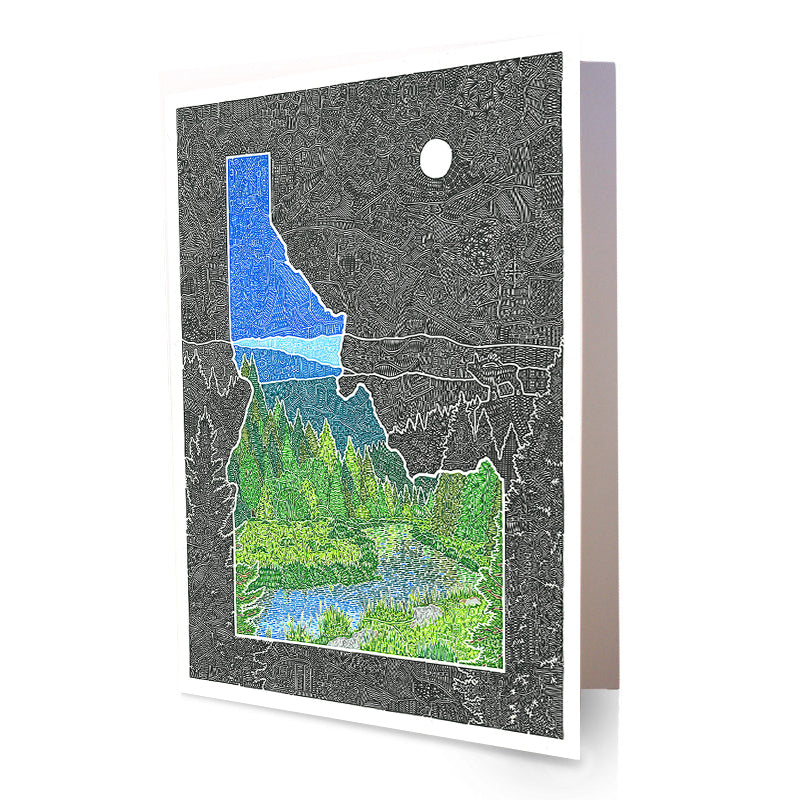 Greeting Card - Ideal Idaho