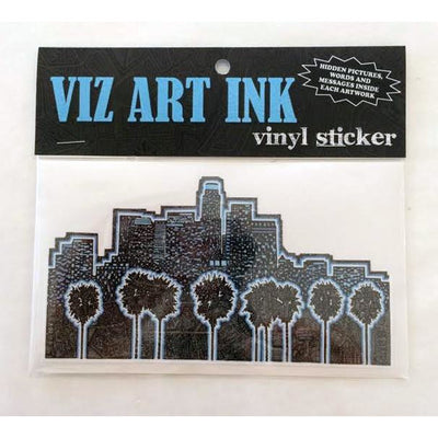 Vinyl Sticker - Illuminating LA-Stickers-Viz Art Ink