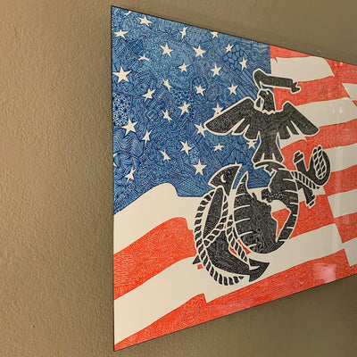 Metal Print - Marines