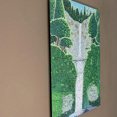 Metal Print - Multnomah Falls