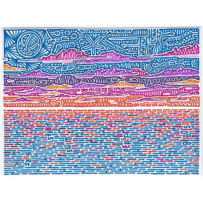 Viz Art Mini Original #3 (SOLD)-Mini Original-Viz Art Ink