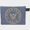 Large Zipper Bag - U.S. Navy