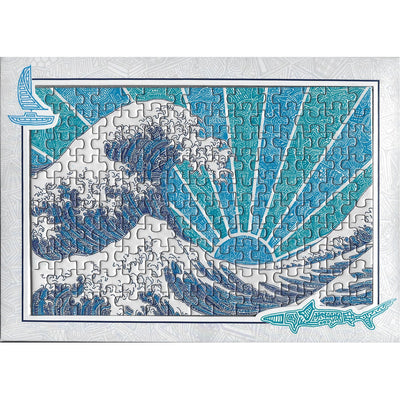 Greeting Card Puzzle - Off California (Blue)