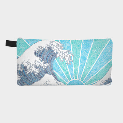 Small Zipper Bag - Off California (Blue)