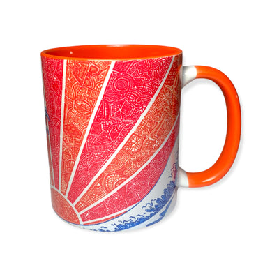Mugs - Off California (Red/Orange)