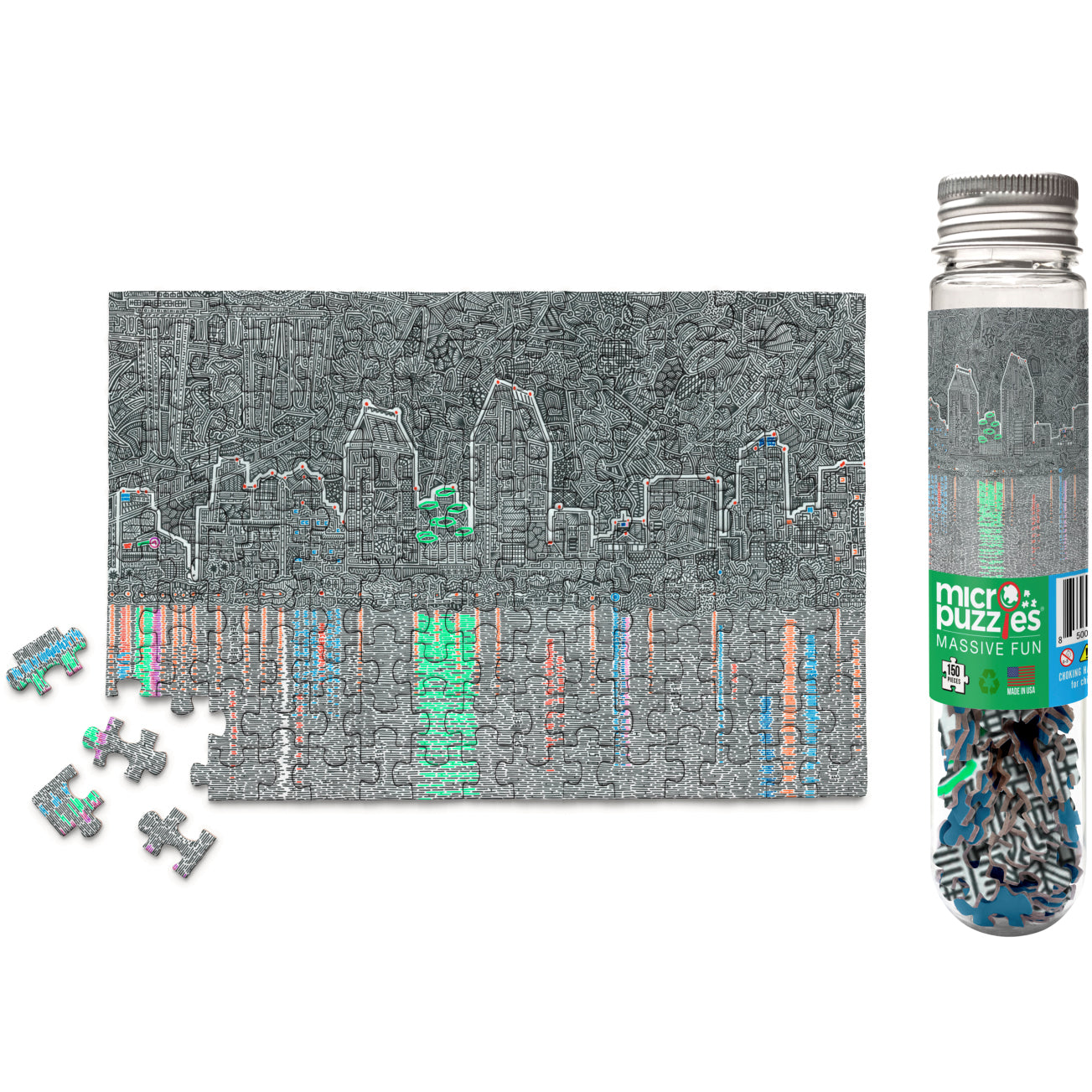 Micro Puzzle - Reflecting San Diego