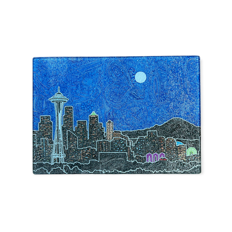 Cutting Board - Seattle's Night