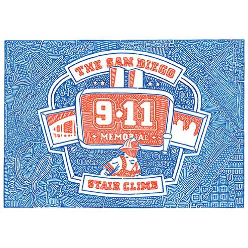 San Diego 9/11 Memorial Stair Climb