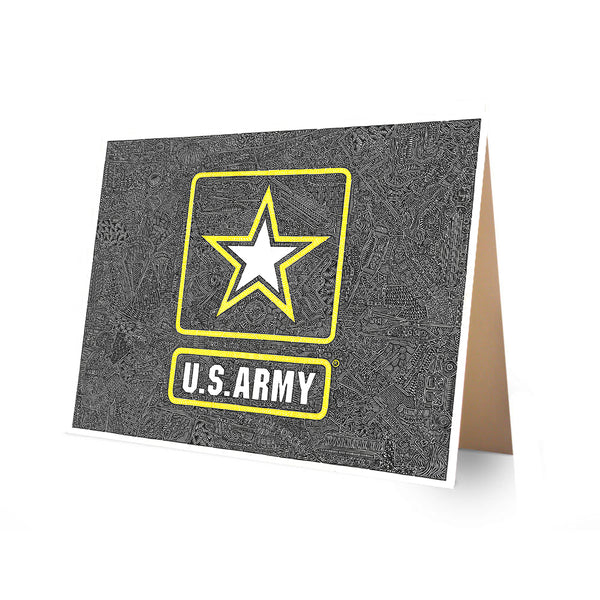 Greeting Card - U.S. ARMY - Viz Art Ink