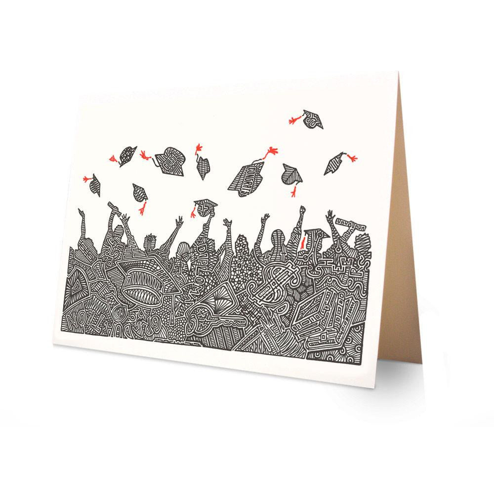Greeting Card - Graduation-Greeting Cards-Viz Art Ink