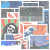 Art Print - 3 Print Combo-Art Print-Viz Art Ink